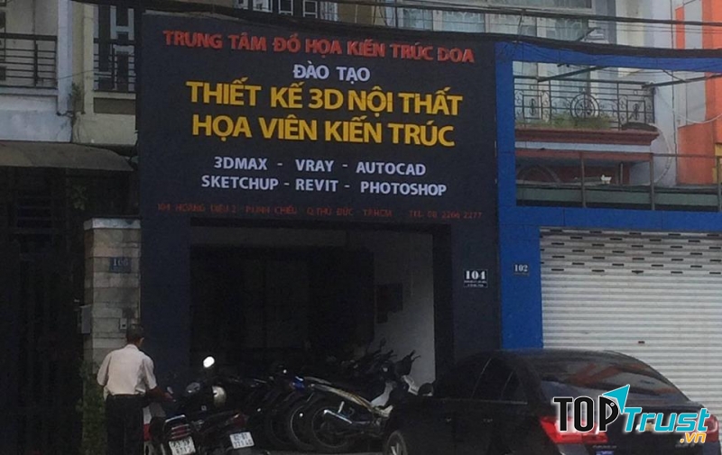 Đồ Họa Kiến Trúc DOA - trung tâm đào tạo 3Dmax-Vray