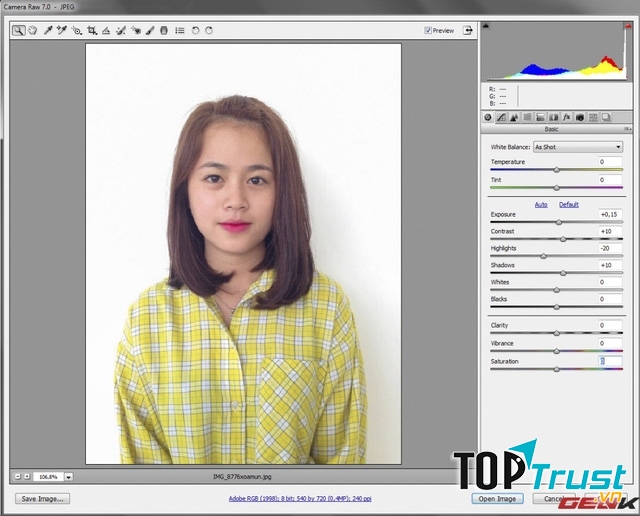 Chỉnh sửa ảnh thẻ cho khách hàng của bạn