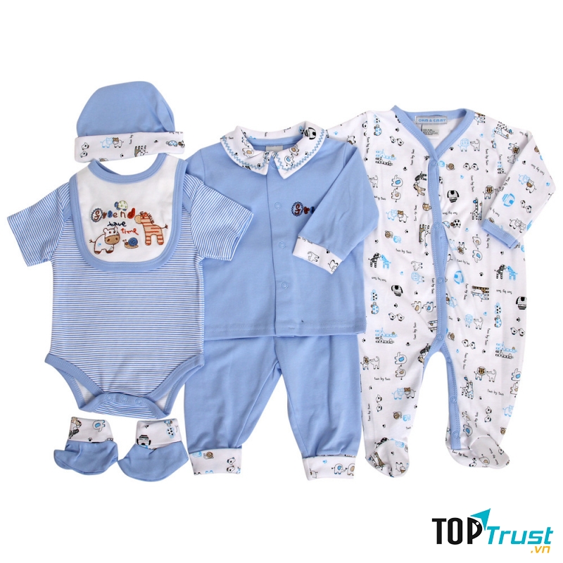 Quần áo sơ sinh dành cho bé của Thái Lan