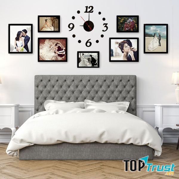 Khung tranh gỗ hay đồ in hình cô dâu chú rể