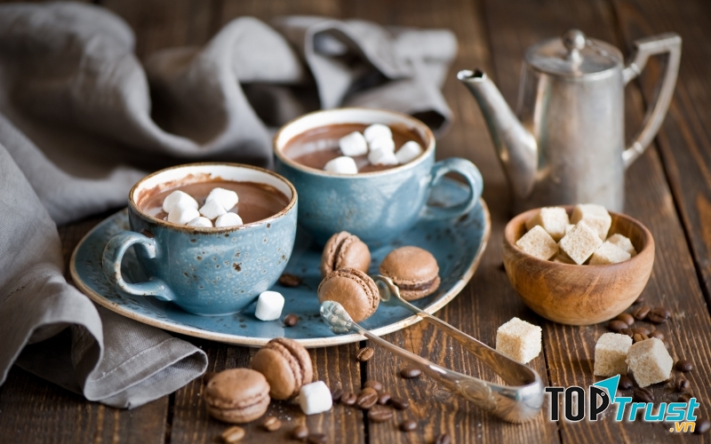 Việc uống thức uống chocolate còn dẫn đến tình trạng mất ngủ hoặc làm tim đập nhanh