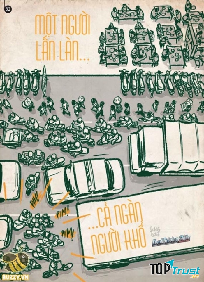 Đỗ xe dưới lòng đường