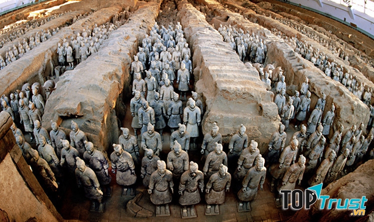 Đội quân đất nung - điểm du lịch hấp dẫn tại Thiểm Tây (Trung Quốc)