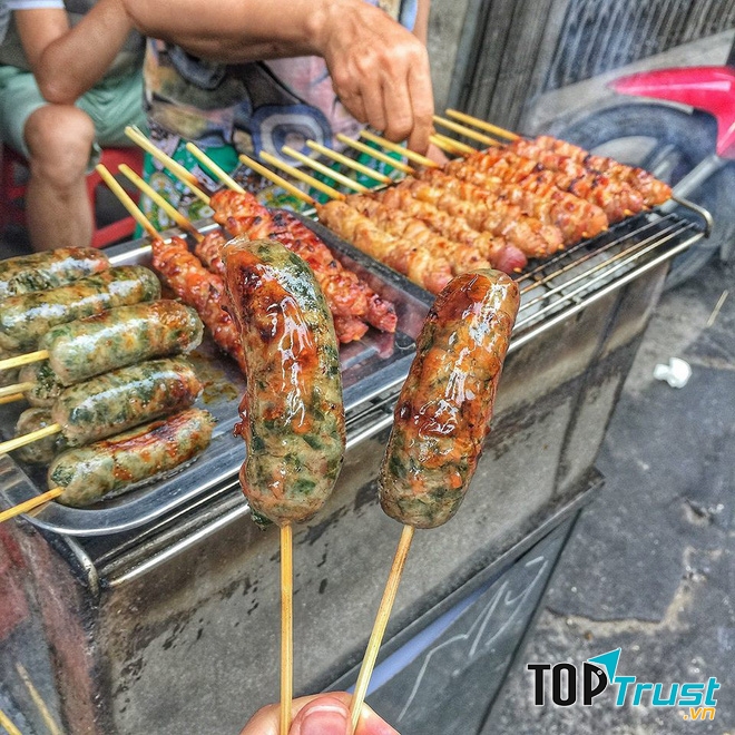 Dồi sụn nướng