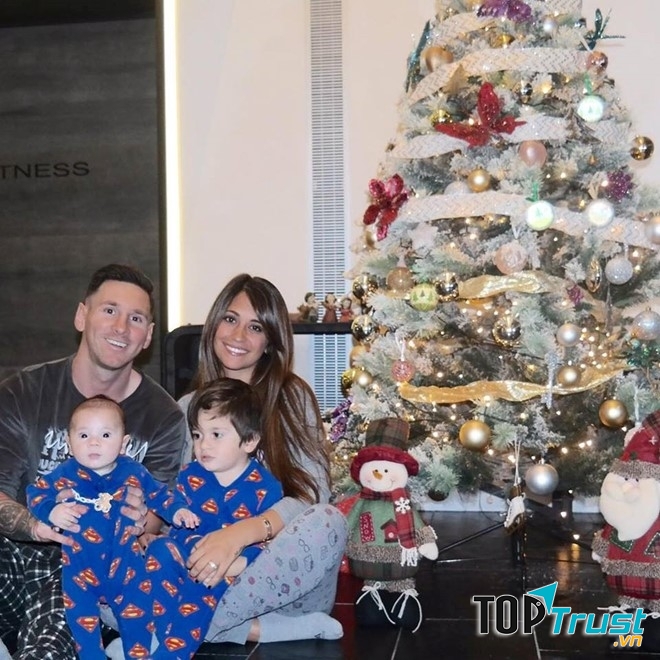 Đón Giáng sinh bên gia đình