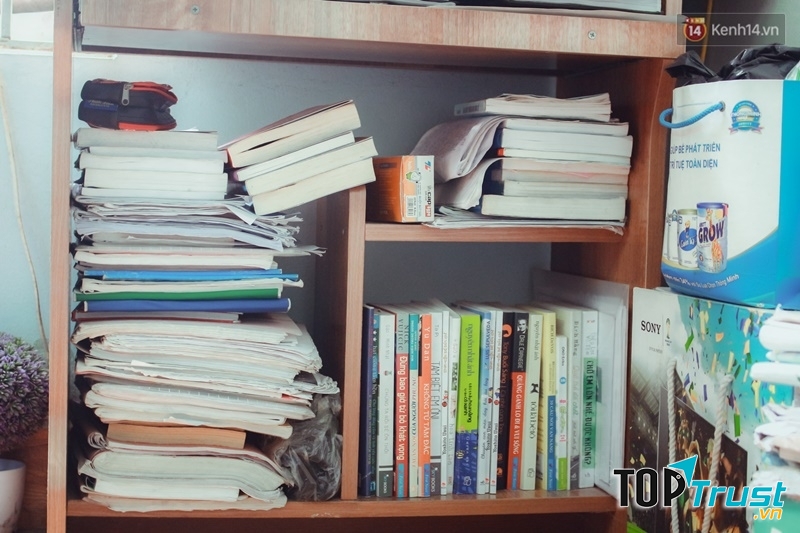 Đừng bao giờ để góc học tập quay về trạng thái ban đầu