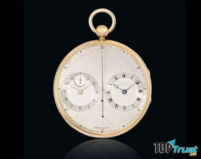 2667 Precision sử dụng 18 carat vàng và bạch kim, gồm 2 đồng hồ con đối xứng với nhau cùng hoạt động