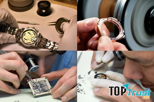 Chuyên Sửa Chữa Thay Mặt Kính & Phụ Kiện Đồng Hồ Đeo Tay