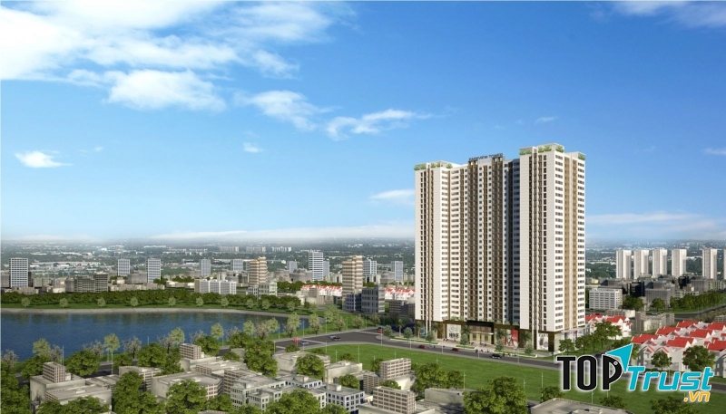 Phối cảnh dự án Đồng Phát Park View Hoàng Mai