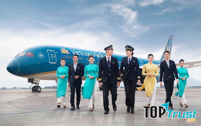 Đồng phục tiếp viên hàng không Vietnam Airlines