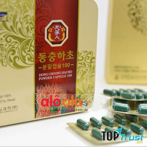 ﻿Đông Trùng Hạ Thảo Bio-Science 60 Viên Hộp Sắt