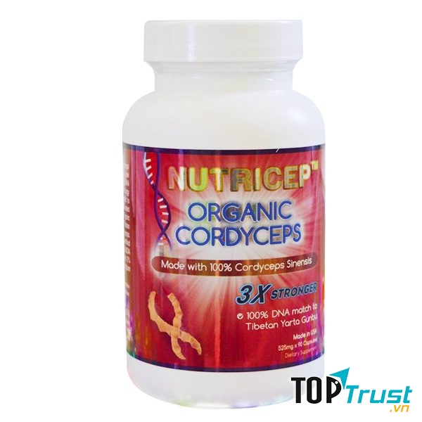 Viên uống Nutricep Organic Cordyceps mang lại nhiều lợi ích tuyệt vời cho sức khỏe.
