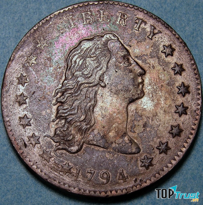 Flowing Hair Dollar