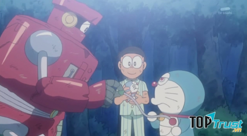 Phân cảnh cuối Ep 185 - Một ngày dài của Doraemon