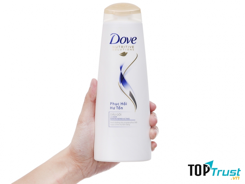 Dove - phục hồi tóc hư tổn.
