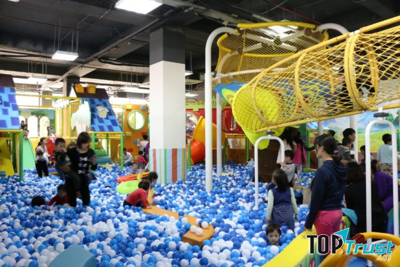 Nhà bóng của khu vui chơi Dream Kid