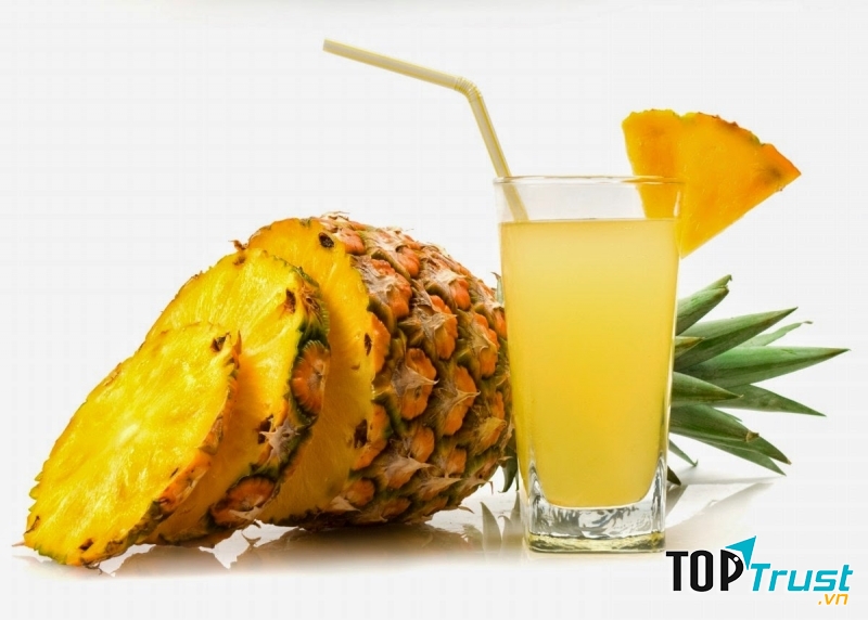 Dứa góp phần loại bỏ tế bào chết