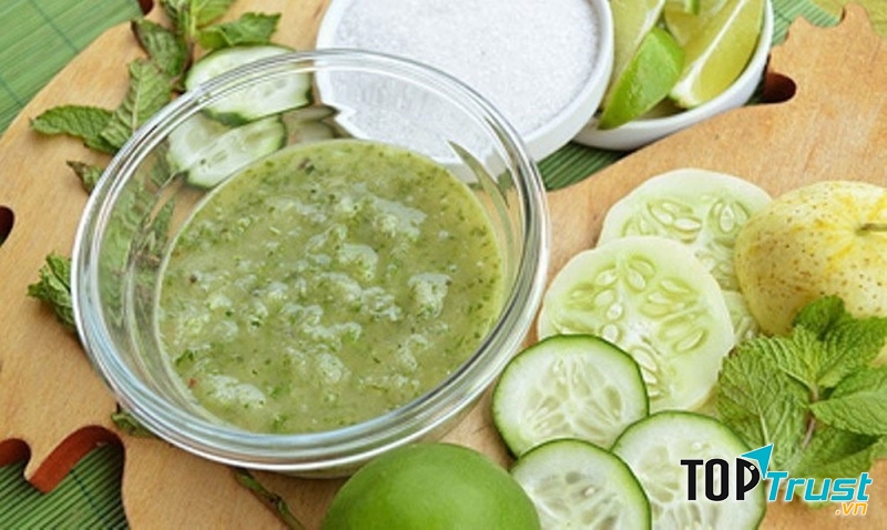 Dưa chuột, đường trắng