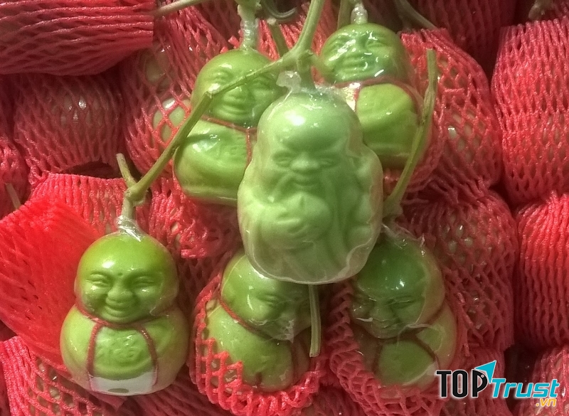 Dưa lê Thần Tài (Dưa lê hình Phật)