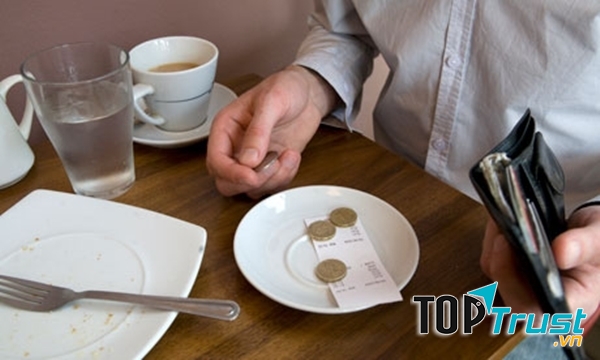 Không đưa tiền tip ở Nhật nhé