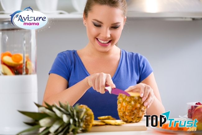 Dứa tốt cho bà bầu