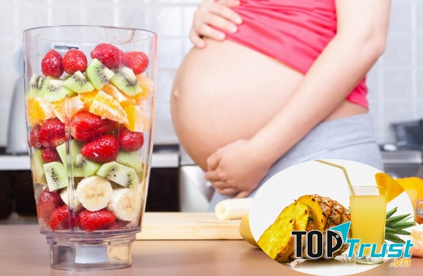 Dứa tốt cho bà bầu