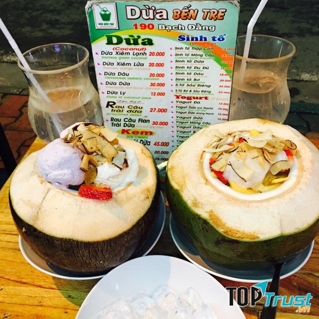 Món kem trái dừa