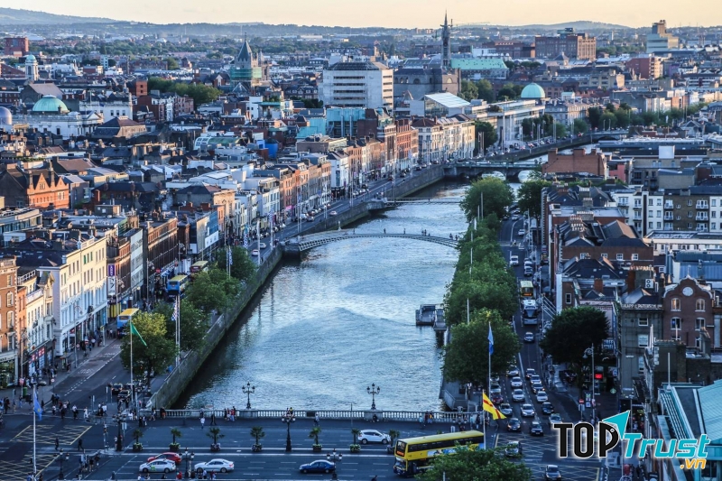 Dublin - một thành phố xinh đẹp và giàu văn hoá