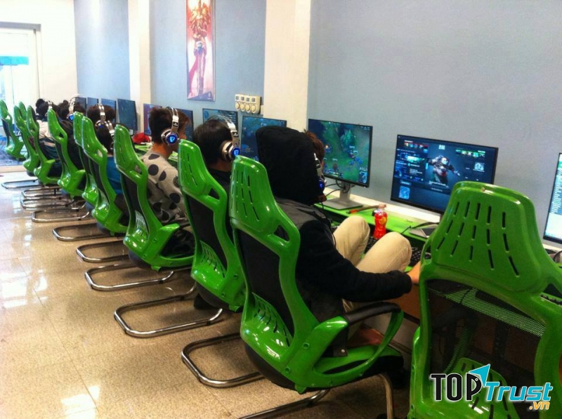 Ghế game phòng net giá tốt chất lượng cao tại Hà Nội