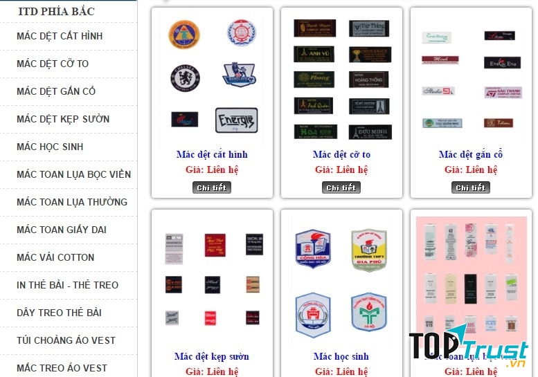 Các sản phẩm của Đức Vinh