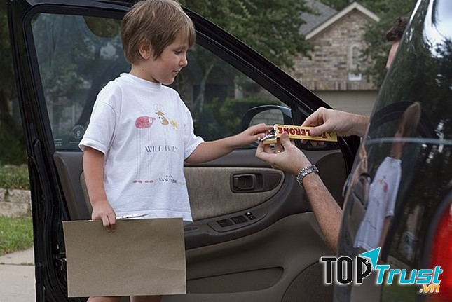 Đừg bao giờ để lộ thông tin cá nhân của con