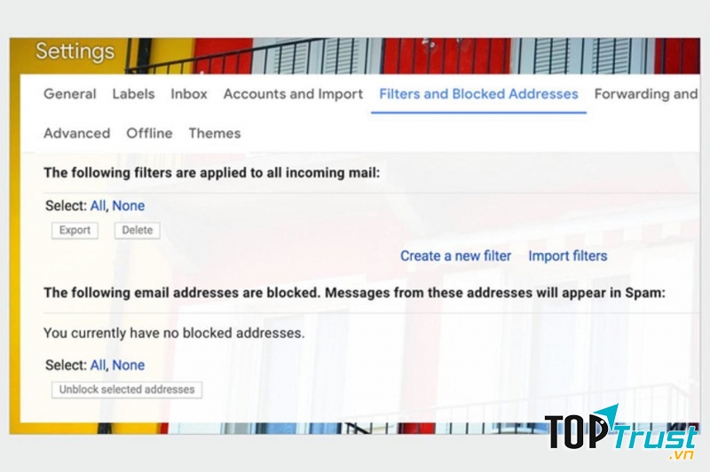 Dùng các bộ lọc để sắp xếp hộp thư đến