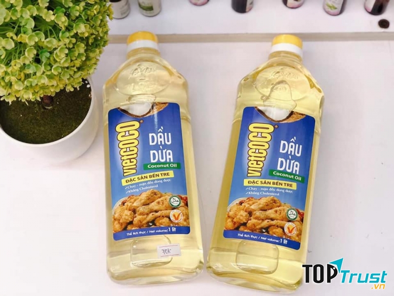 Dùng dầu dừa nấu ăn