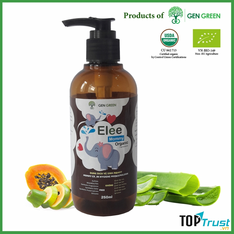 Dung Dịch Vệ Sinh Hữu Cơ Elee Mommy