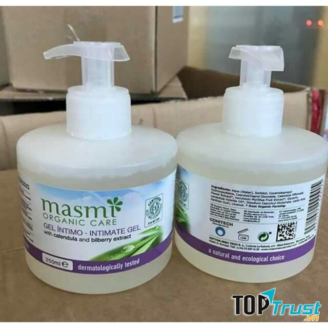 Dung dịch vệ sinh phụ nữ hữu cơ Masmi