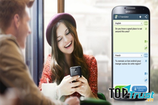 Dùng Google dịch trên điện thoại thông minh