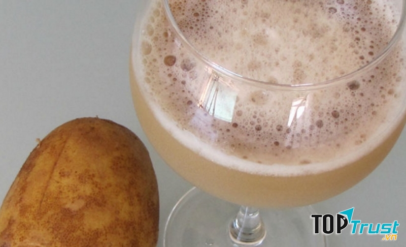 Nước ép khoai tây trị thâm