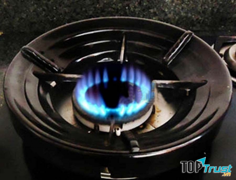 Vòng chắn gió sẽ giúp một lượng nhiệt không bị tản ra khi đun