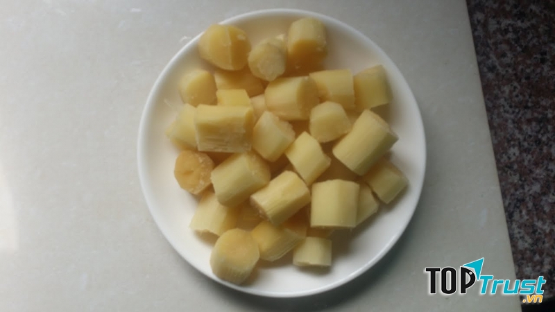 Lưu ý là mua mía sạch, rõ nguồn gốc và về chính tay mình hấp để đảm bảo vệ sinh và dinh dưỡng.