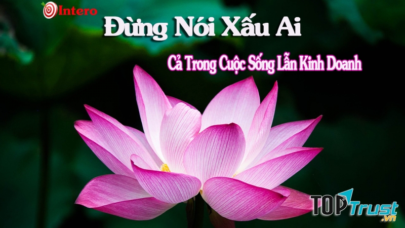Đừng nói xấu người khác