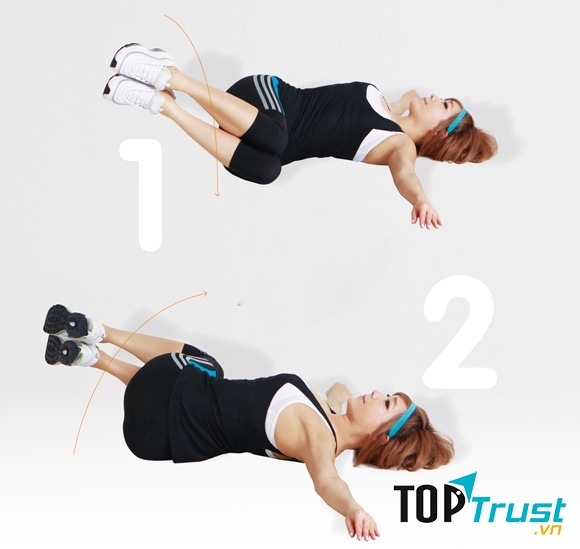 Đừng quên tập các động tác giảm mỡ bụng cấp tốc trước khi đi ngủ nhé