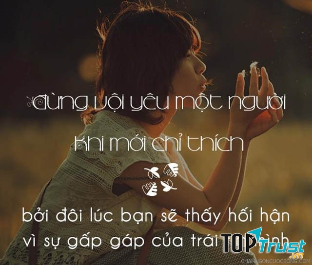 Đừng vội yêu ngay một người mới