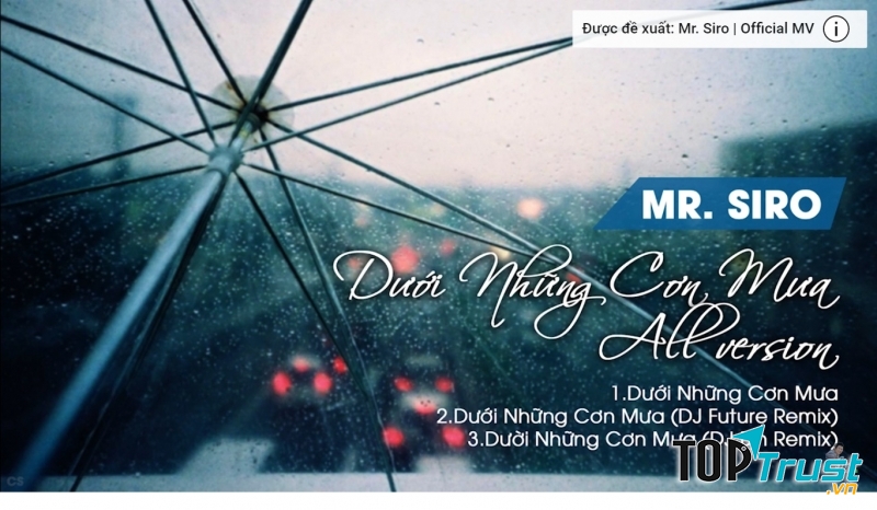 Dưới những cơn mưa