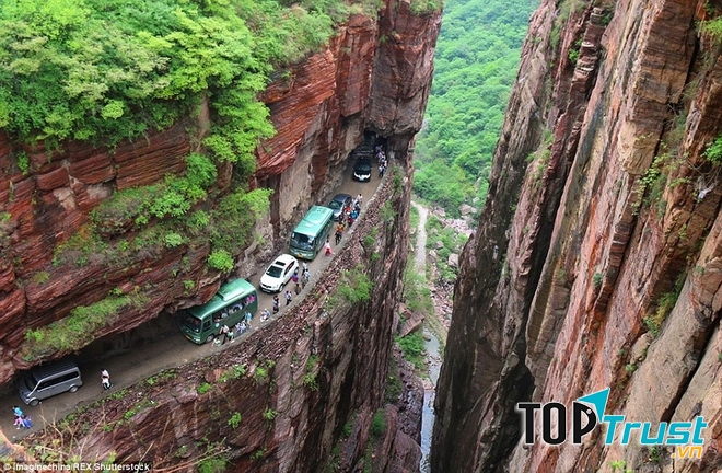 Đường hầm Guoliang ở Trung Quốc