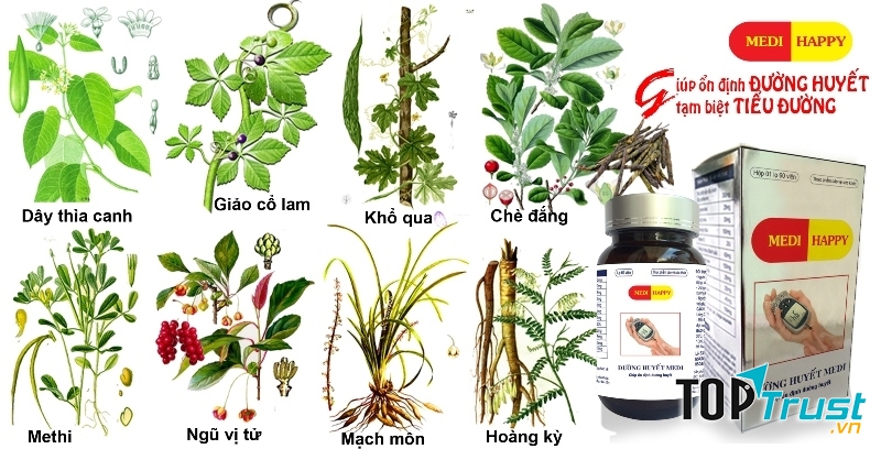 Thành phần trong Medi Happy