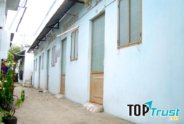 dãy nhà trọ yên tĩnh và sạch sẽ