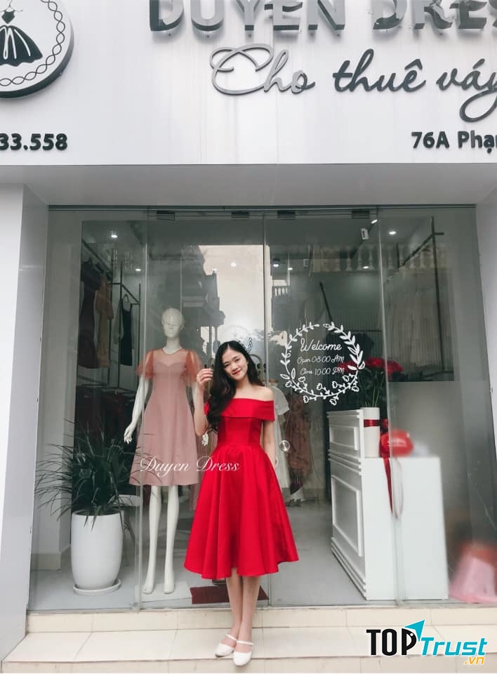 Duyên Dress là một trong những shop cho thuê đầm váy dự tiệc khiến nhiều khách hàng hài lòng và tin tưởng tuyệt đối