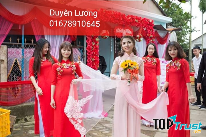 Duyên Lương – Dịch vụ cho bưng quả, cho thuê áo dài đẹp nhất tại Quảng Ngãi.