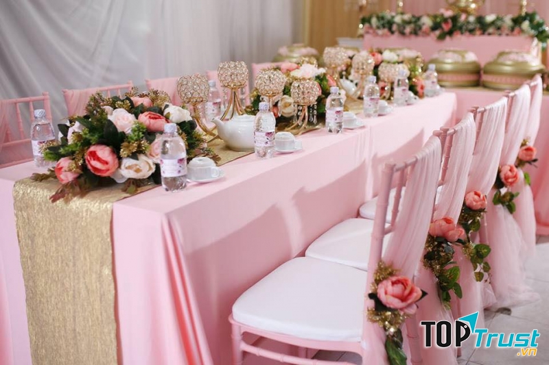 Dịch vụ trang trí tiệc cưới Minh Hùng