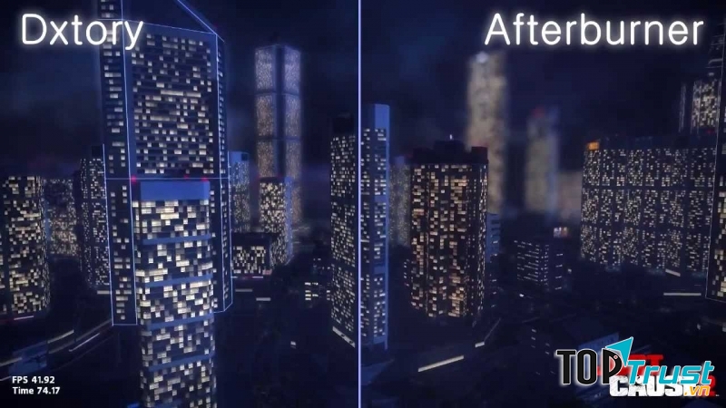 Phần mềm quay video game Dxtory
